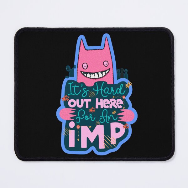 Item preview, Fantasy Halloween Imp Pun designed and sold by Renata illustrata.
