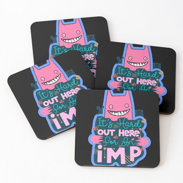 Item preview, Fantasy Halloween Imp Pun designed and sold by Renata illustrata.