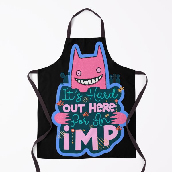 Item preview, Fantasy Halloween Imp Pun designed and sold by Renata illustrata.