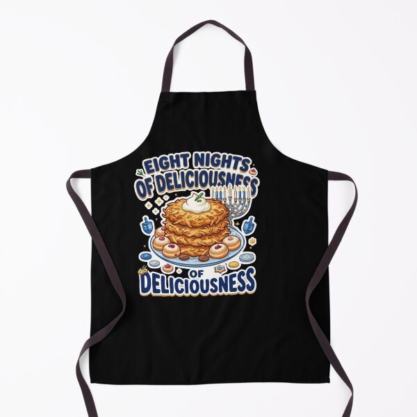 Item preview, Eight Nights Deliciousness Hanukkah Latkes Food designed and sold by AmeliaShirts.