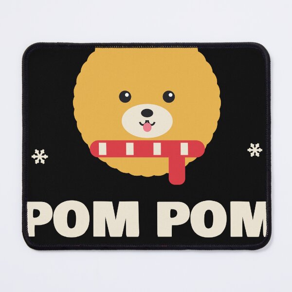 Item preview, Pom Pom Season Pomeranian Christmas Shirt designed and sold by The Spare Mitten.