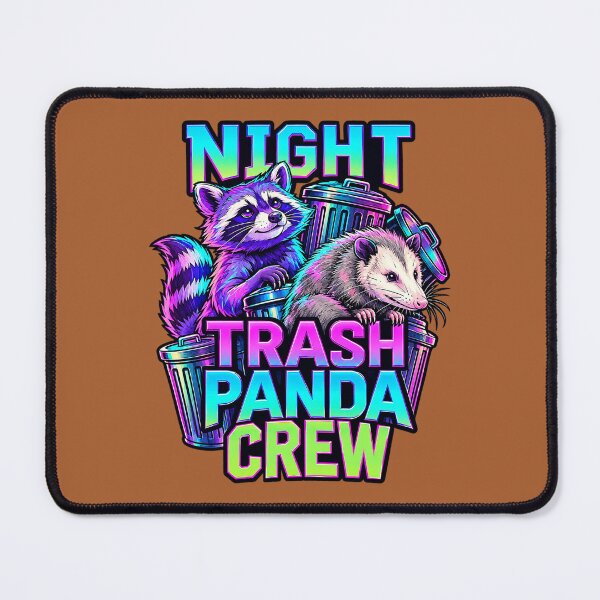 Item preview, Night Trash Panda Crew – Raccoon Opossum designed and sold by Endless7Art.