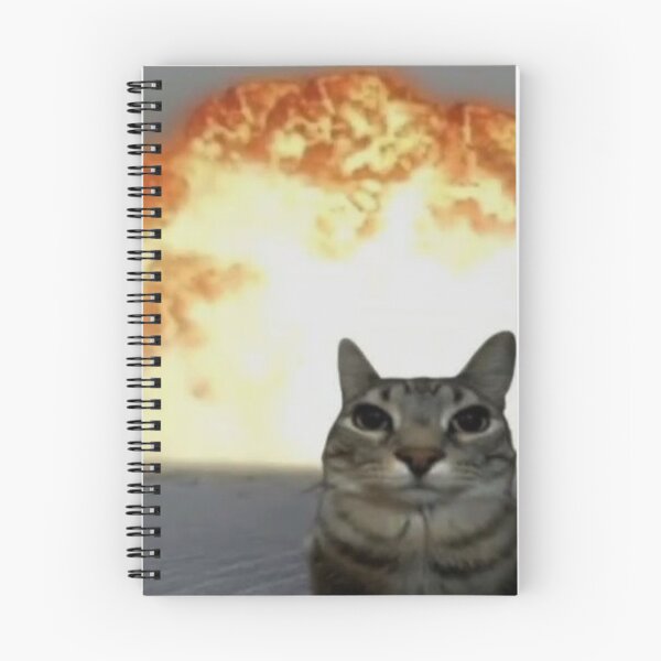Aperçu de l'œuvre Chat explosif créée et vendue par ConcreteSaint.
