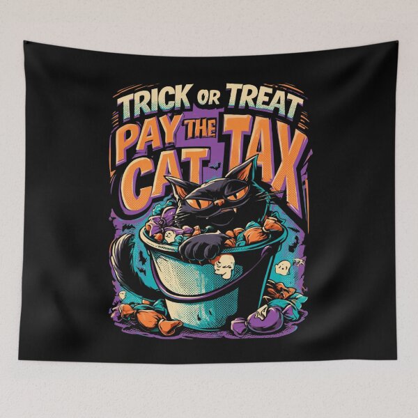 Item preview, Funny Halloween Cat Lover - Spooky Black Cat Design designed and sold by DyzioSupply.