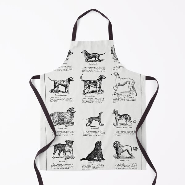 Item preview, Vintage Dog Breeds Chart - Antique Engraving Illustration of Classic Dogs Poster Print designed and sold by youngVl.
