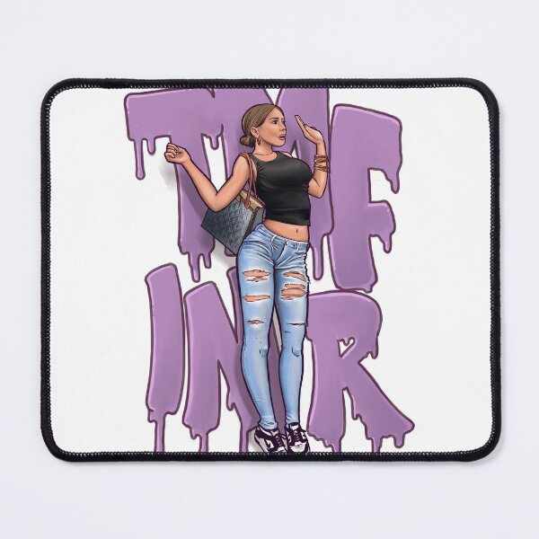 Item preview, Airplane Lady TMFINR designed and sold by TurnBat.