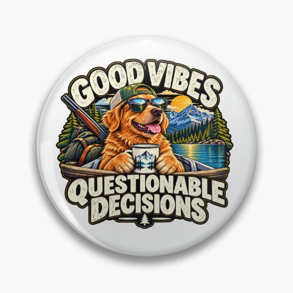 Item preview, Good Vibes and Questionable Decisions designed and sold by hyde.