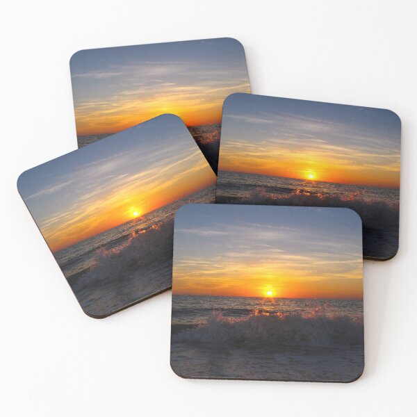Item preview, Waves Crashing Sunset designed and sold by ksweetphoto.