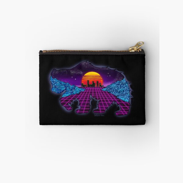 Item preview, Synthwave bear designed and sold by Stellaire-Haru.