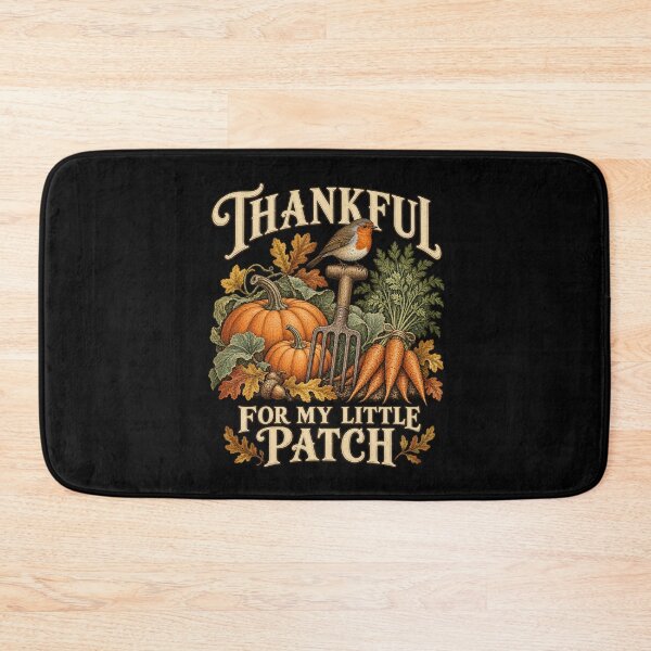 Item preview, Thankful For My Little Patch - Gardening Thanksgiving designed and sold by Good Mood Foundry.