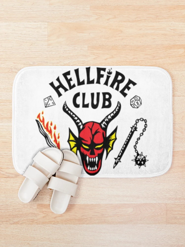 Thumbnail 1 of 6, Bath Mat, Stranger things designed and sold by Mad Apparel.