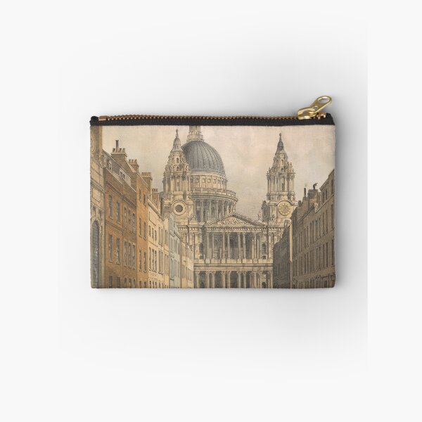 Item preview, Vintage St Paul's Cathedral London Print - Antique City Landscape & Historic Architecture Art designed and sold by youngVl.