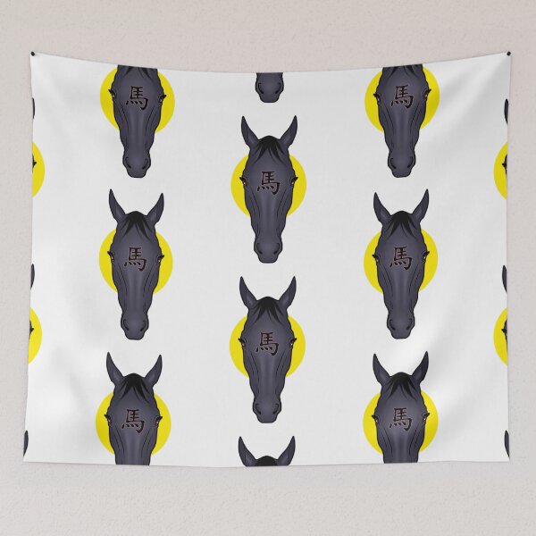Item preview, Chinese Zodiac Horse - Bold Year of the Horse Portrait designed and sold by Flemetharya.