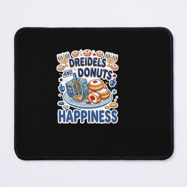 Item preview, Dreidels and Donuts Hanukkah Happiness Design designed and sold by AmeliaShirts.