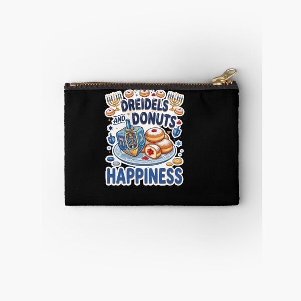 Item preview, Dreidels and Donuts Hanukkah Happiness Design designed and sold by AmeliaShirts.