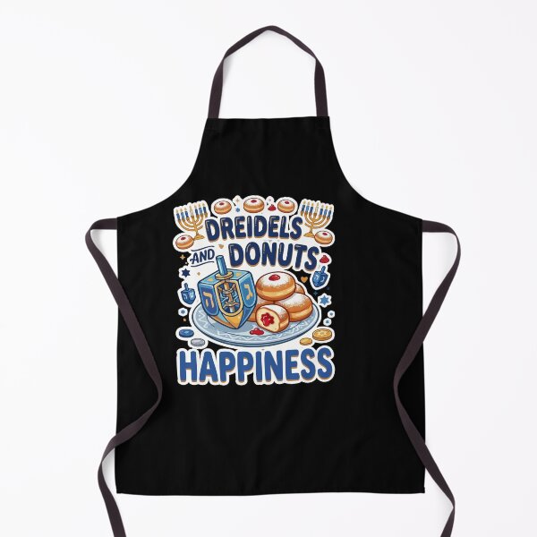 Item preview, Dreidels and Donuts Hanukkah Happiness Design designed and sold by AmeliaShirts.