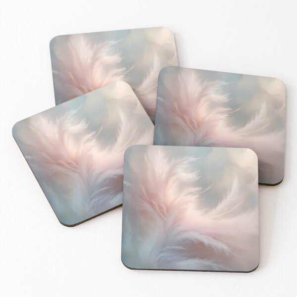 Item preview, Ethereal Feathers in Dreamy Pastel Hues designed and sold by AbeiiStore.