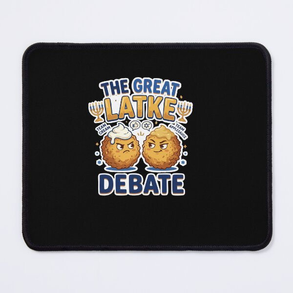Item preview, The Great Latke Debate Hanukkah Foodie Celebration designed and sold by AmeliaShirts.