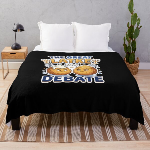 Item preview, The Great Latke Debate Hanukkah Foodie Celebration designed and sold by AmeliaShirts.