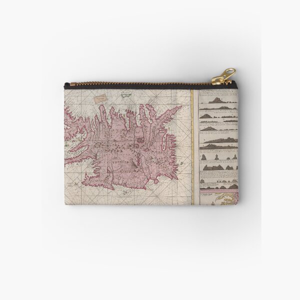 Item preview, Historic Map of Iceland designed and sold by mintmap.