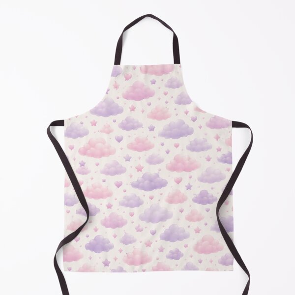 Item preview, Pastel Cloud Dreams – Pink and Lavender Kawaii Cloud Pattern designed and sold by HO•Designs.