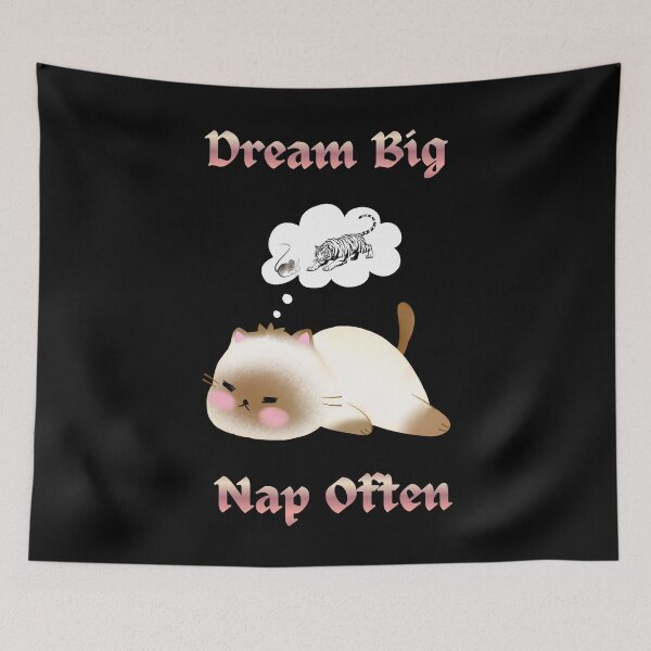 Item preview, Dream Big Nap Often – Cozy Funny Quote. designed and sold by Dinasshop.