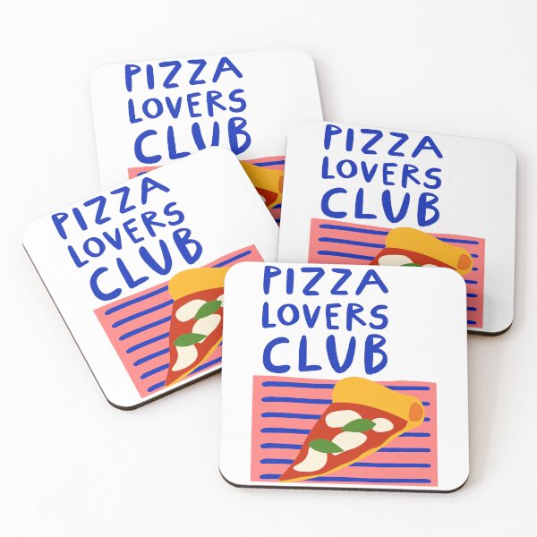 Item preview, Pizza Lovers Club – Colorful Retro Pizza Illustration designed and sold by NonnaWorks.