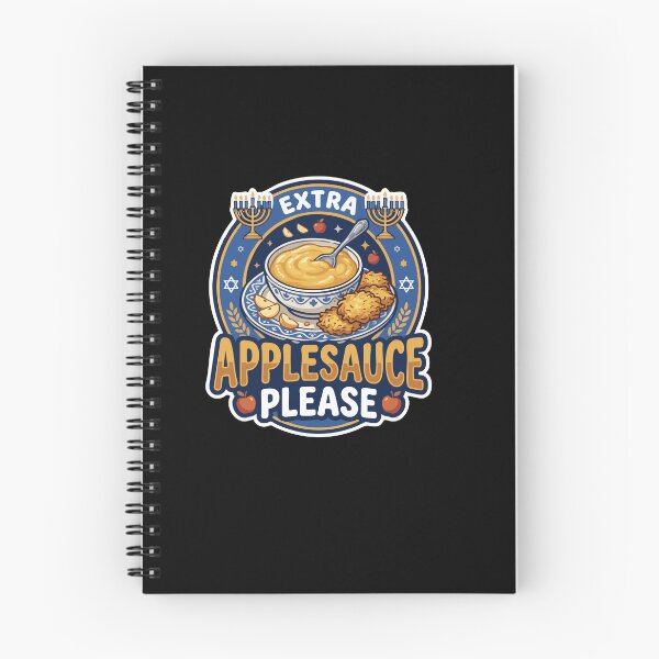 Item preview, Extra Applesauce Please Hanukkah Latke Menorah designed and sold by AmeliaShirts.
