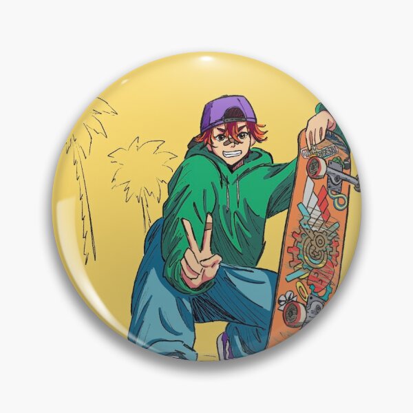 Item preview, Sk8 inspired art with Reki designed and sold by WhatamIdoingnow.