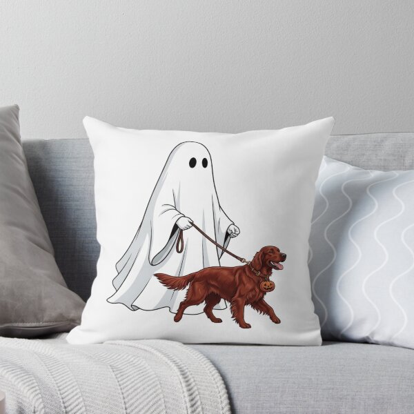 Item preview, Irish Setter Ghost Walking Dog Halloween Spooky Dog Mom Cute Red Setter Fall Humor designed and sold by raedattia.