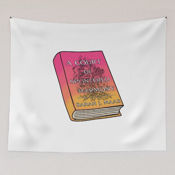 Item preview, A Court of Splintered Harmony Book sticker designed and sold by baranskini.