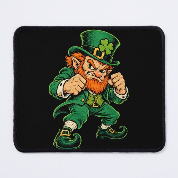 Item preview, Angry Fighting Leprechaun St Patrick’s Day designed and sold by will freed18.