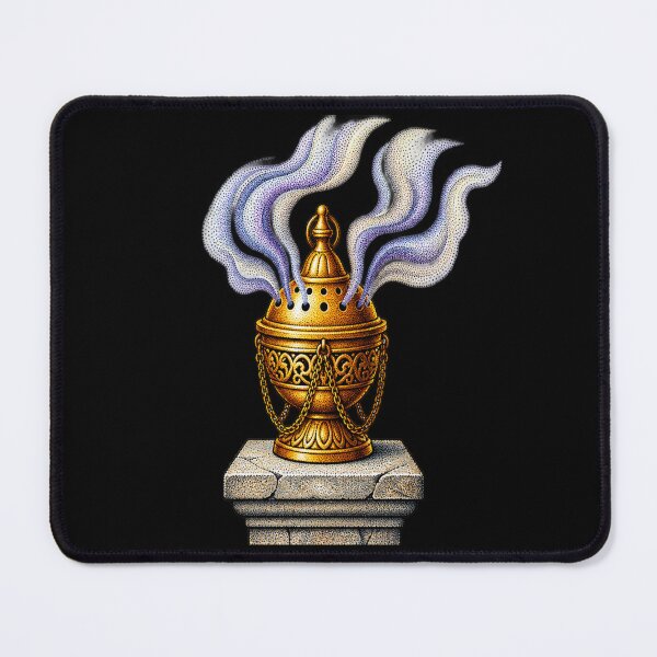 Item preview, Golden Censer Incense Revelation 8 Art designed and sold by Francisbb.