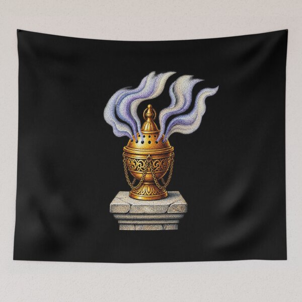 Item preview, Golden Censer Incense Revelation 8 Art designed and sold by Francisbb.