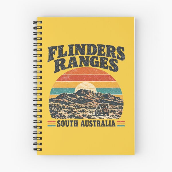 Item preview, Flinders Ranges South Australia Retro Sunset Adventure designed and sold by Yellowriversss.