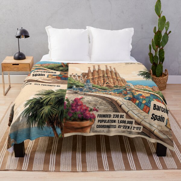 Item preview, Barcelona Spain Retro Comics City Portrait No. 08 designed and sold by Malaryk.