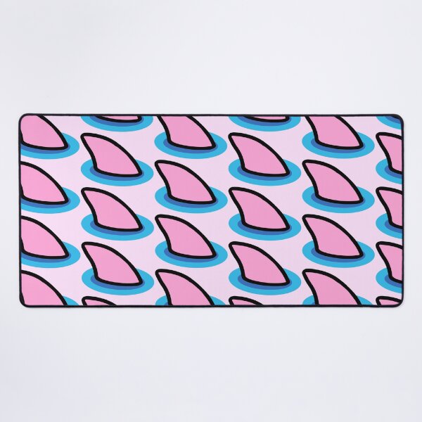 Item preview, Pink Shark Fin in Blue Water designed and sold by BubbleComet.