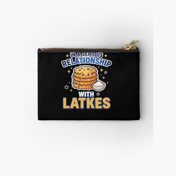 Item preview, In A Serious Relationship With Latkes Hanukkah designed and sold by AmeliaShirts.