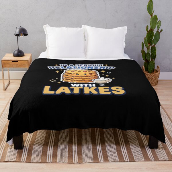 Item preview, In A Serious Relationship With Latkes Hanukkah designed and sold by AmeliaShirts.