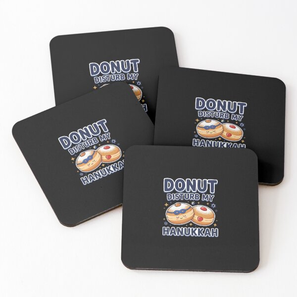 Item preview, Donut Disturb My Hanukkah Funny Sufganiyot designed and sold by AmeliaShirts.