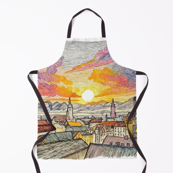 Item preview, Sunset over Munich designed and sold by sid1802.