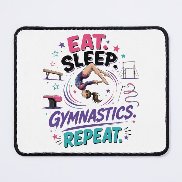 Item preview, Eat. Sleep. Gymnastics. Repeat. Artistic Gymnastics designed and sold by FlipGymnastics.