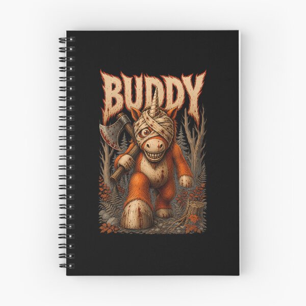 Item preview, Buddy Halloween Unicorn Axe Horror Forest designed and sold by Pider-Vampire.