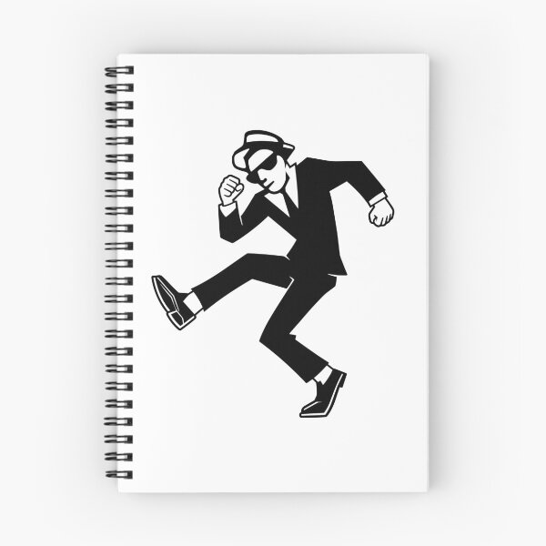 Item preview, Ska Man Dancing – Black and White 2 Tone Ska Music Rudeboy Design designed and sold by PIXEL POP DESIGNS - Beyond the Norm!.
