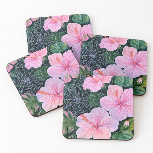 Item preview, Hibiscus Spiderweb designed and sold by scicilysimonee.