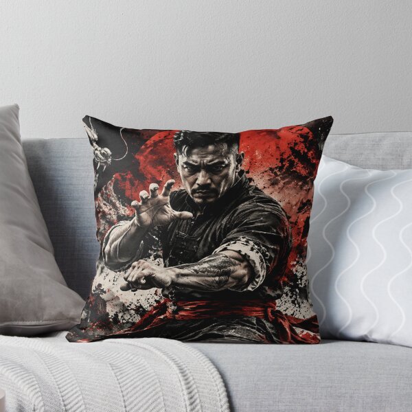Item preview, Crimson Dragon Warrior | Traditional Kung Fu Chinese designed and sold by Fei Long Design Hub.
