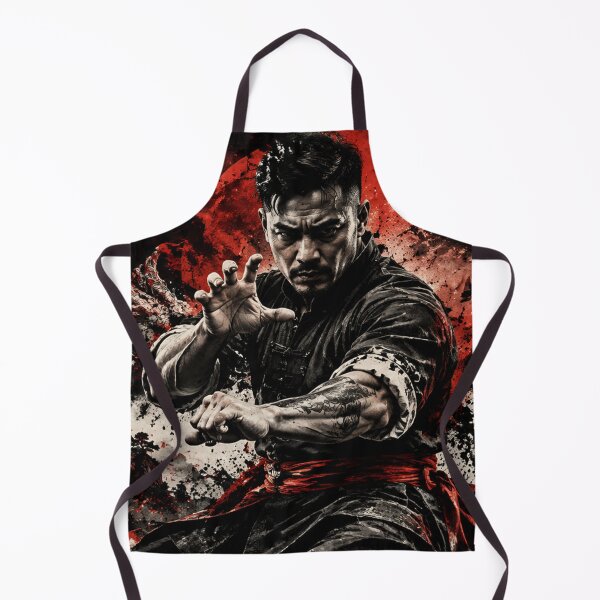 Item preview, Crimson Dragon Warrior | Traditional Kung Fu Chinese designed and sold by Fei Long Design Hub.