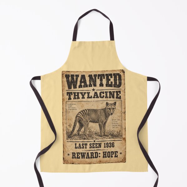 Item preview, Wanted Thylacine Poster Last Seen 1936 Reward Hope designed and sold by Yellowriversss.