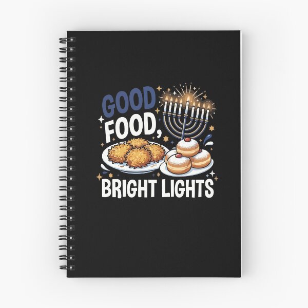 Item preview, Hanukkah Good Food Bright Lights Menorah Latkes designed and sold by AmeliaShirts.