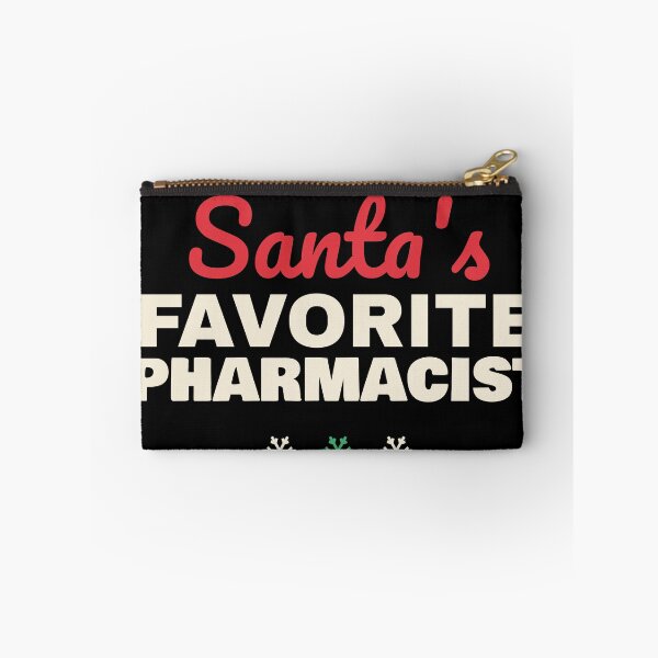Item preview, Santa's Favorite Pharmacist Christmas Shirt designed and sold by The Spare Mitten.
